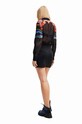 Desigual rochie fete 23WWVW76 negru AW23