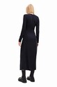 Haljina Desigual 23WWVWA0 WOMAN WOVEN DRESS LONG SLEEVE 23WWVWA0 crna AW23
