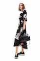Desigual rochie negru 23WWVWAJ