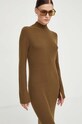 Marc O'Polo rochie din lana 309511867043 verde AW23