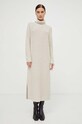 Marc O'Polo sukienka bawełniana 309605967105 beżowy AW23