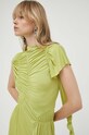 Victoria Beckham rochie verde 1323JDR004933A