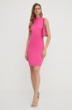 Guess sukienka W3BK65.KBJP2 różowy AW23