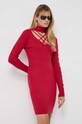 Guess vestito W3BK0W.Z2YJ2 rosso AW23