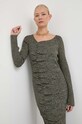 Notes du Nord rochie verde 13293
