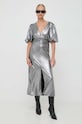 Notes du Nord rochie 13339 argintiu AW23