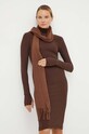 G-Star sukienka brązowy D23500.D493