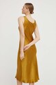 Odzież Max Mara Leisure sukienka 2332260136600 żółty