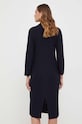 Odzież Max Mara Leisure sukienka wełniana 2333260136600 granatowy