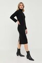 Max Mara Leisure rochie din lana mini negru 2333260136600