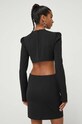 Odzież Moschino Jeans sukienka z domieszką wełny 0429.8268 czarny