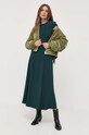 Šaty Ivy Oak IO1123F7580 tyrkysová AW23
