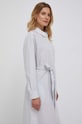 United Colors of Benetton sukienka bawełniana 43EVDV052.901 szary AW23