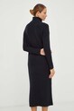 Îmbrăcăminte American Vintage rochie din amestec de lana DOMY14AH23 negru