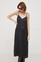 United Colors of Benetton sukienka casual czarny 4KO13C002.100