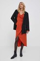 Сукня Sisley 4LTHLV049.1H3 помаранчевий AW23