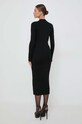 Îmbrăcăminte BOSS rochie din amestec de lana 50493826 negru