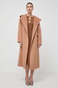 Μάλλινο φόρεμα Pinko 101845.A15S καφέ AW23