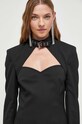 Moschino Jeans rochie din amestec de lana negru 0413.8768