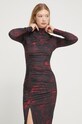 Φόρεμα HUGO 50498598 κόκκινο AW23