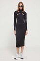 Šaty HUGO 50499287 čierna AW23