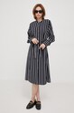Платье Tommy Hilfiger WW0WW40365 тёмно-синий AW23
