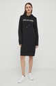 Бавовняна сукня Tommy Hilfiger WW0WW40344 чорний AW23