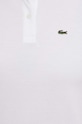 Lacoste sukienka bawełniana EF7767 biały