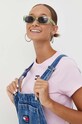 Tommy Jeans sukienka jeansowa niebieski DW0DW16721