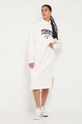 Tommy Jeans sukienka bawełniana DW0DW16462 beżowy AW23