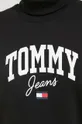 Bombažna obleka Tommy Jeans Ženski