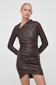 Marciano by Guess sukienka 3BGK03.9645Z brązowy AW23