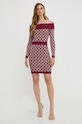 Φόρεμα Marciano Guess 3BGK0F.5751Z μπορντό AW23