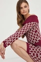 Φόρεμα Marciano Guess 3BGK0F.5751Z μπορντό