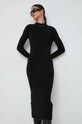 Patrizia Pepe sukienka czarny 2A2612.K002
