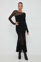Φόρεμα Patrizia Pepe 2A2623.K143 μαύρο AW23