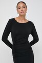 Patrizia Pepe sukienka 2A2626.J113 czarny AW23