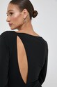 Patrizia Pepe sukienka czarny 2A2626.J113