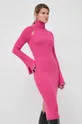 ροζ Μάλλινο φόρεμα Patrizia Pepe