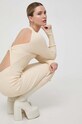 Odzież Bardot sukienka 58910DB.CREAM beżowy