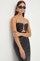 Odzież Bardot sukienka 58805DB.BLACK czarny