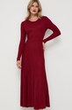 Bardot sukienka 58878DB.BURGUNDY bordowy