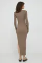 Calvin Klein sukienka brązowy