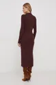 Calvin Klein sukienka z domieszką wełny 48 % Bawełna, 47 % Poliamid, 5 % Wełna