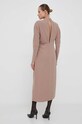 Calvin Klein sukienka K20K206130 beżowy AW23