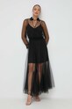 Twinset sukienka czarny 232AT2143