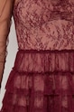Twinset sukienka 232TT2071 bordowy