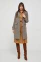 Φόρεμα DKNY DD3D4101 καφέ AW23