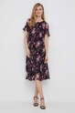 Dkny sukienka DD3GI843 fioletowy AW23