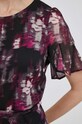Dkny sukienka DD3GI843 fioletowy
